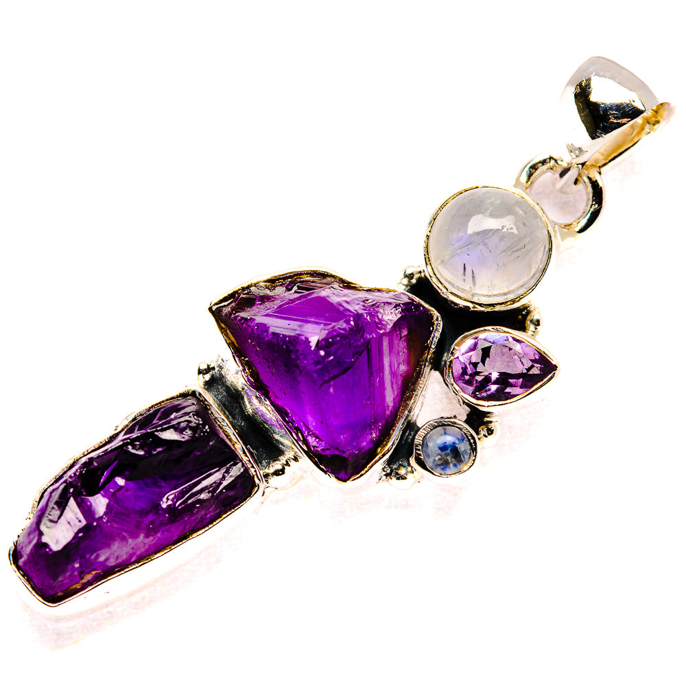 Amethyst Pendants handcrafted by Ana Silver Co - PD35466 - Photo 2