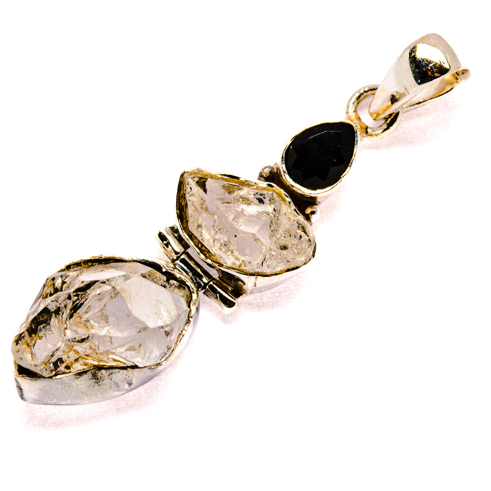 Herkimer Diamond Pendants handcrafted by Ana Silver Co - PD35596 - Photo 2