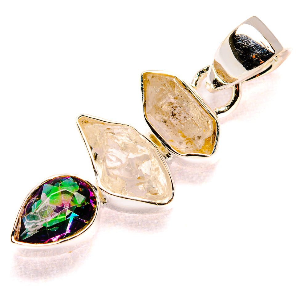 Herkimer Diamond Pendants handcrafted by Ana Silver Co - PD35603 - Photo 2