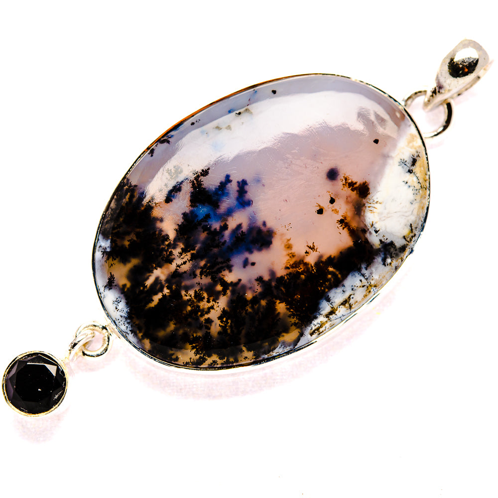 Dendritic Opal Pendants handcrafted by Ana Silver Co - PD35647 - Photo 2