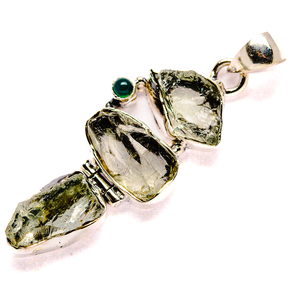 Green Amethyst Pendants handcrafted by Ana Silver Co - PD35667 - Photo 2