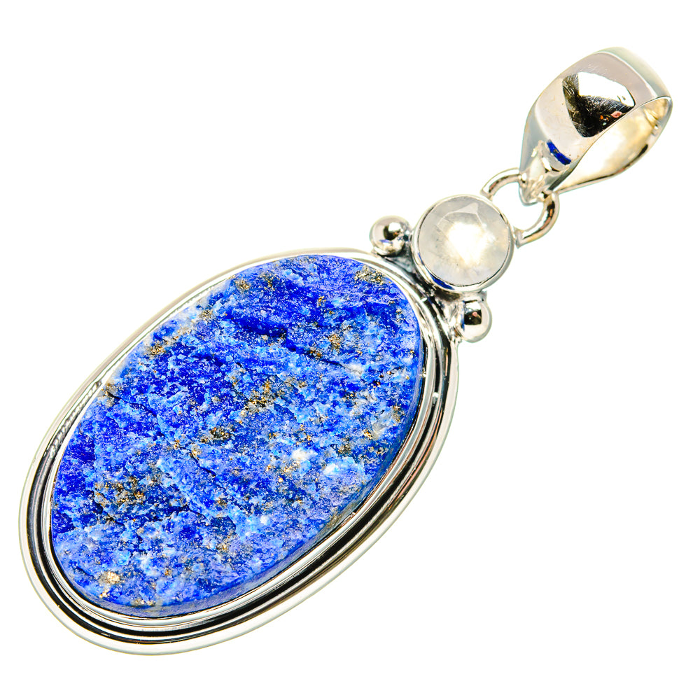 Lapis Lazuli Pendants handcrafted by Ana Silver Co - PD35727 - Photo 2