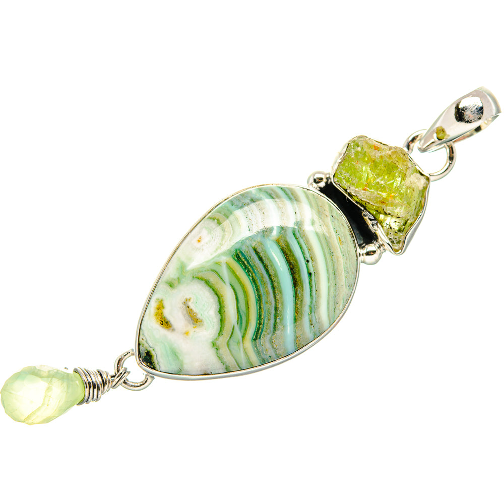 Ocean Jasper Pendants handcrafted by Ana Silver Co - PD35741 - Photo 2