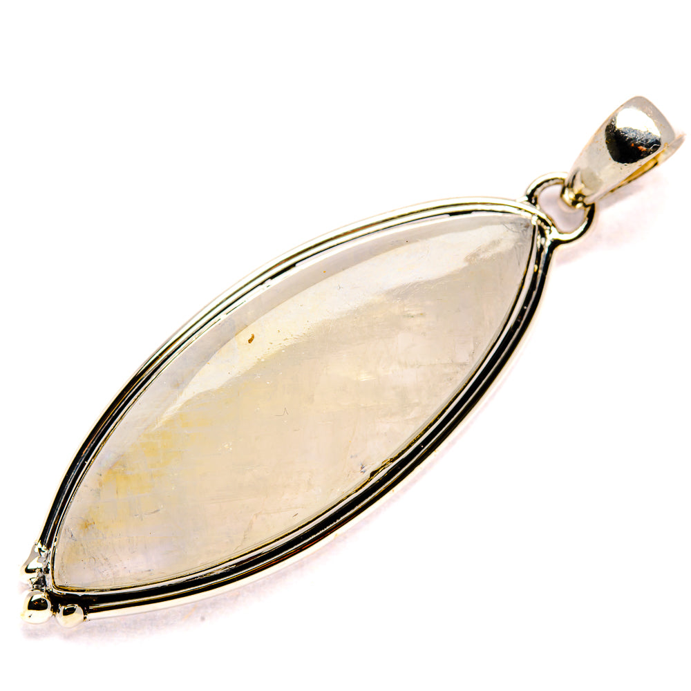 Rainbow Moonstone Pendants handcrafted by Ana Silver Co - PD35752 - Photo 2