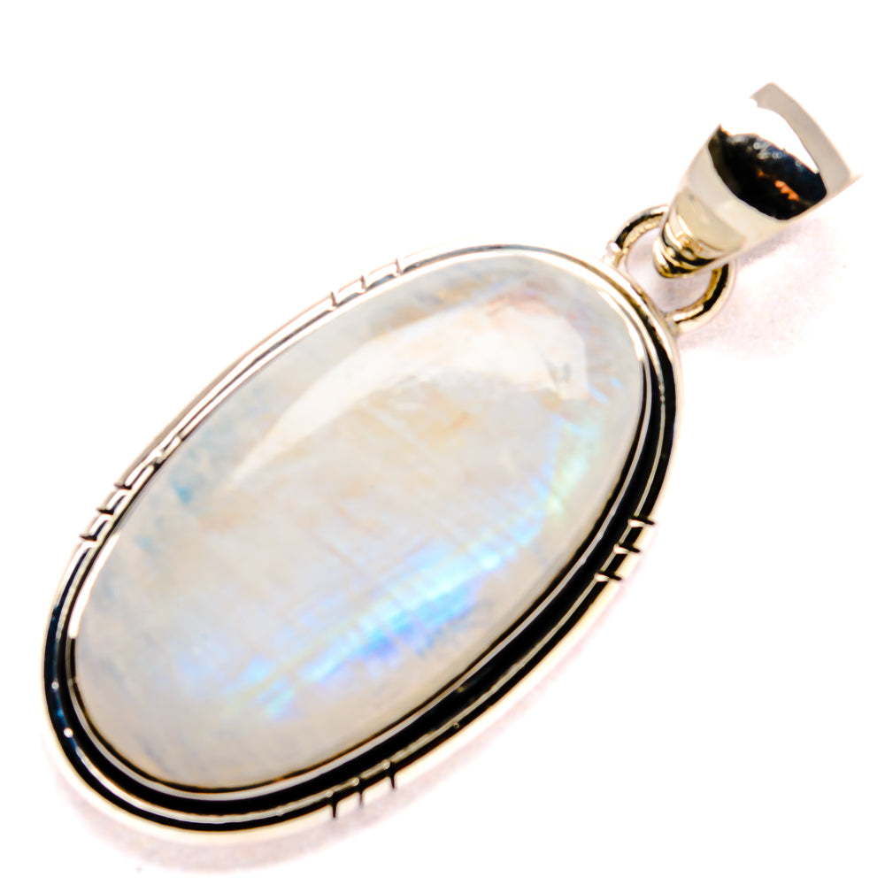 Rainbow Moonstone Pendants handcrafted by Ana Silver Co - PD35763 - Photo 2