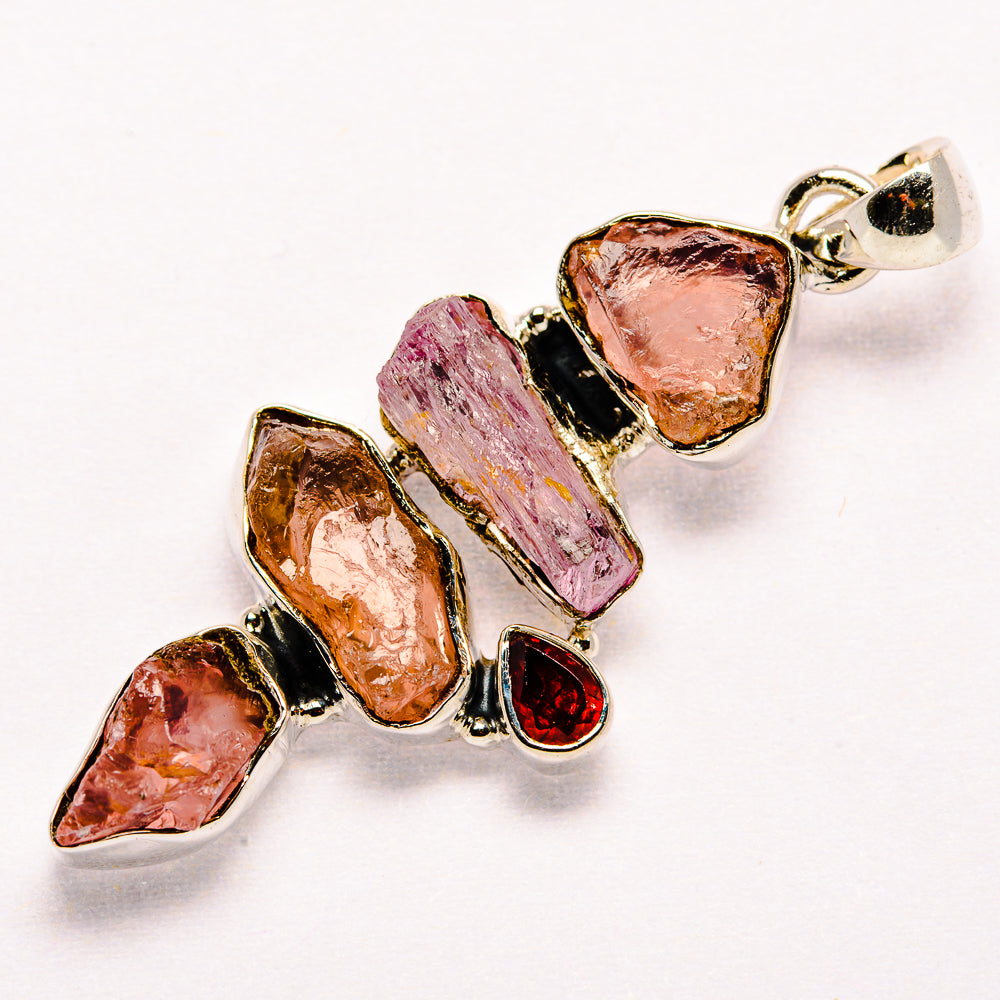 Garnet Pendants handcrafted by Ana Silver Co - PD35855 - Photo 2