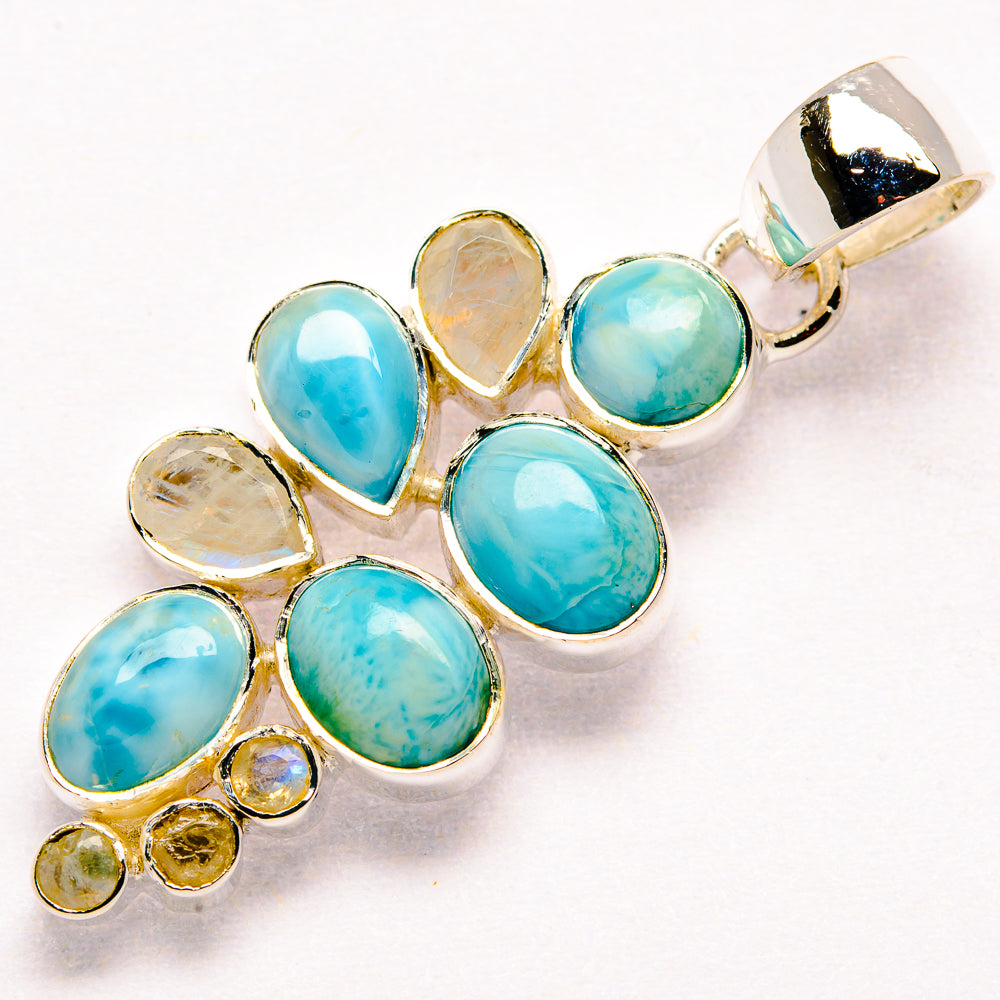 Larimar Pendants handcrafted by Ana Silver Co - PD35862 - Photo 2