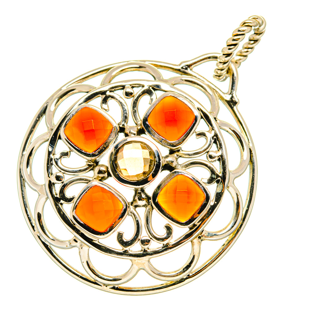 Carnelian Pendants handcrafted by Ana Silver Co - PD3589