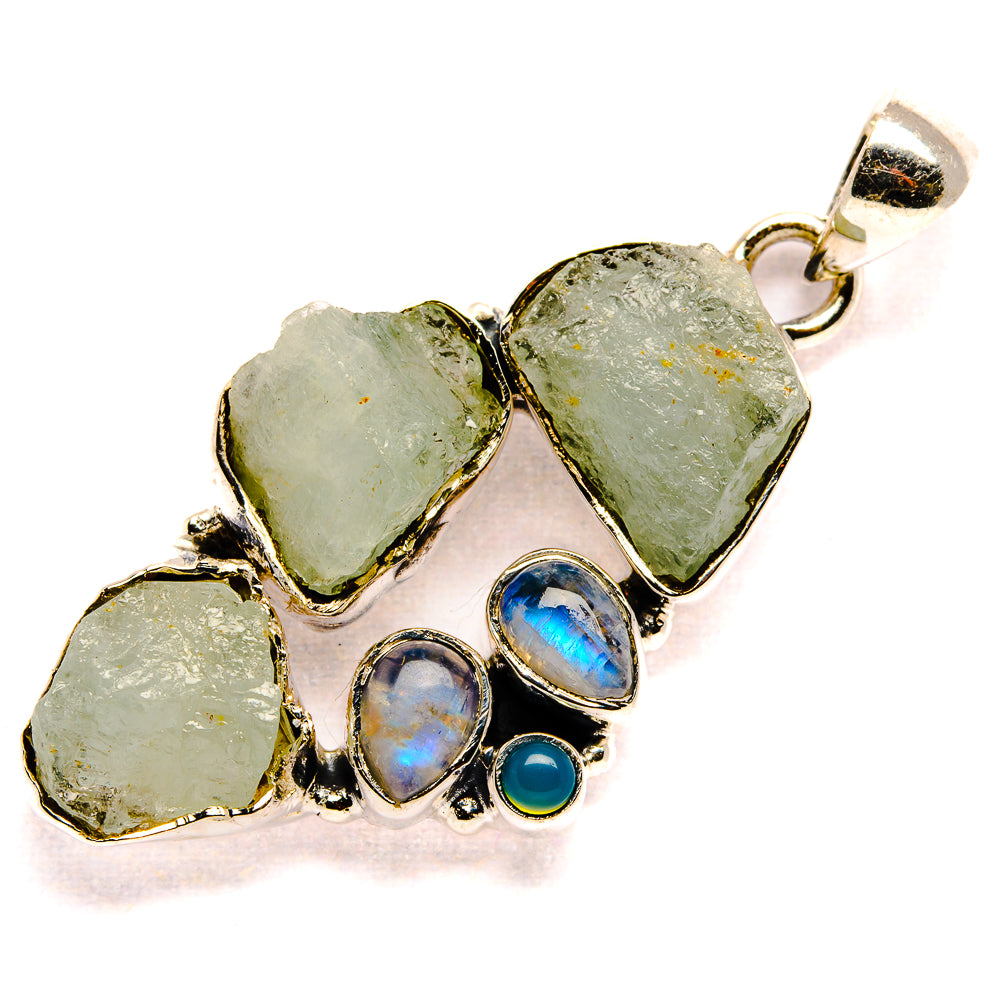 Aquamarine Pendants handcrafted by Ana Silver Co - PD35960 - Photo 2
