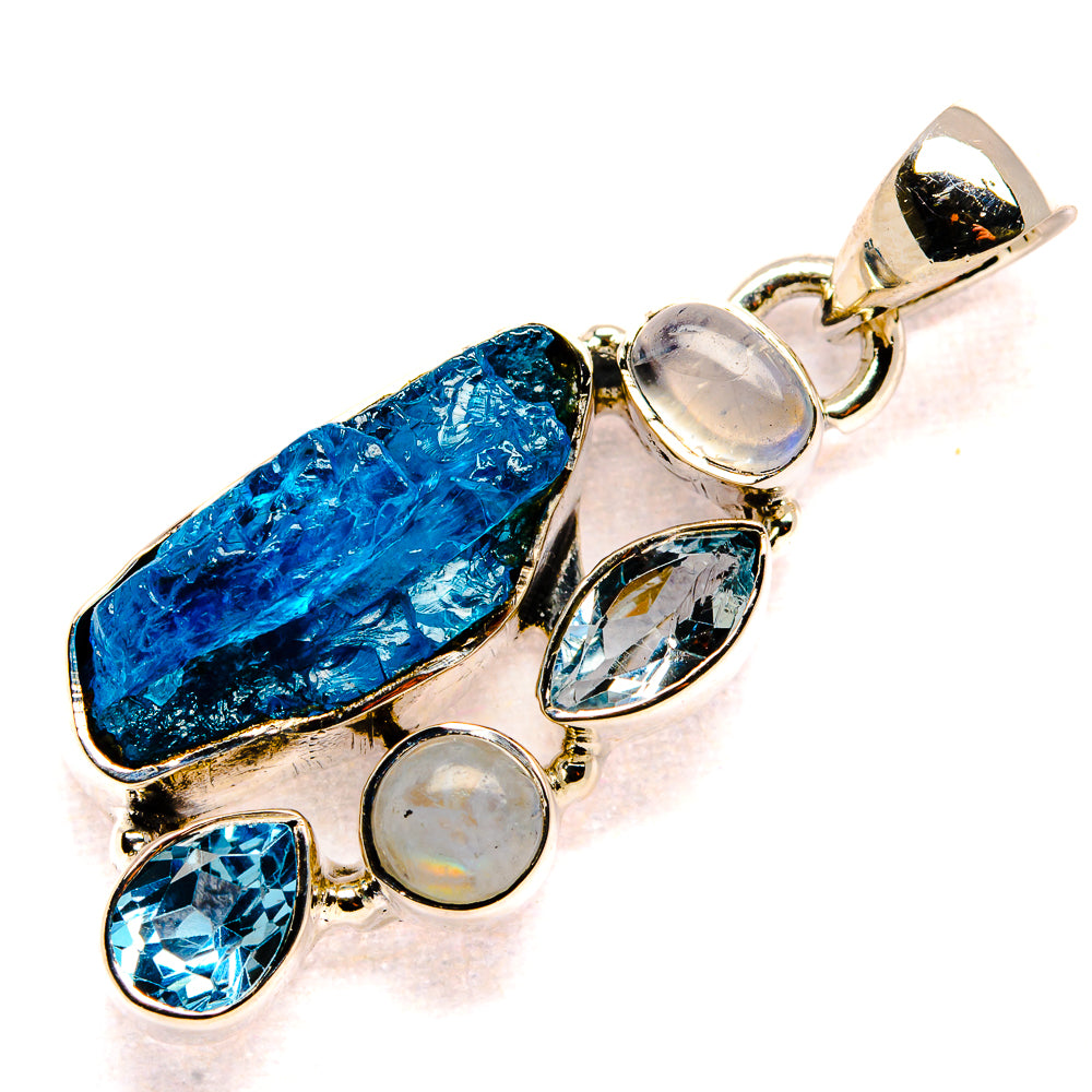 Apatite Pendants handcrafted by Ana Silver Co - PD35996 - Photo 2