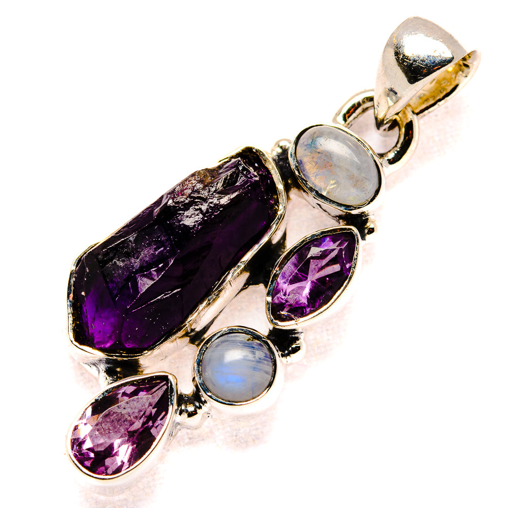 Amethyst Pendants handcrafted by Ana Silver Co - PD35997 - Photo 2