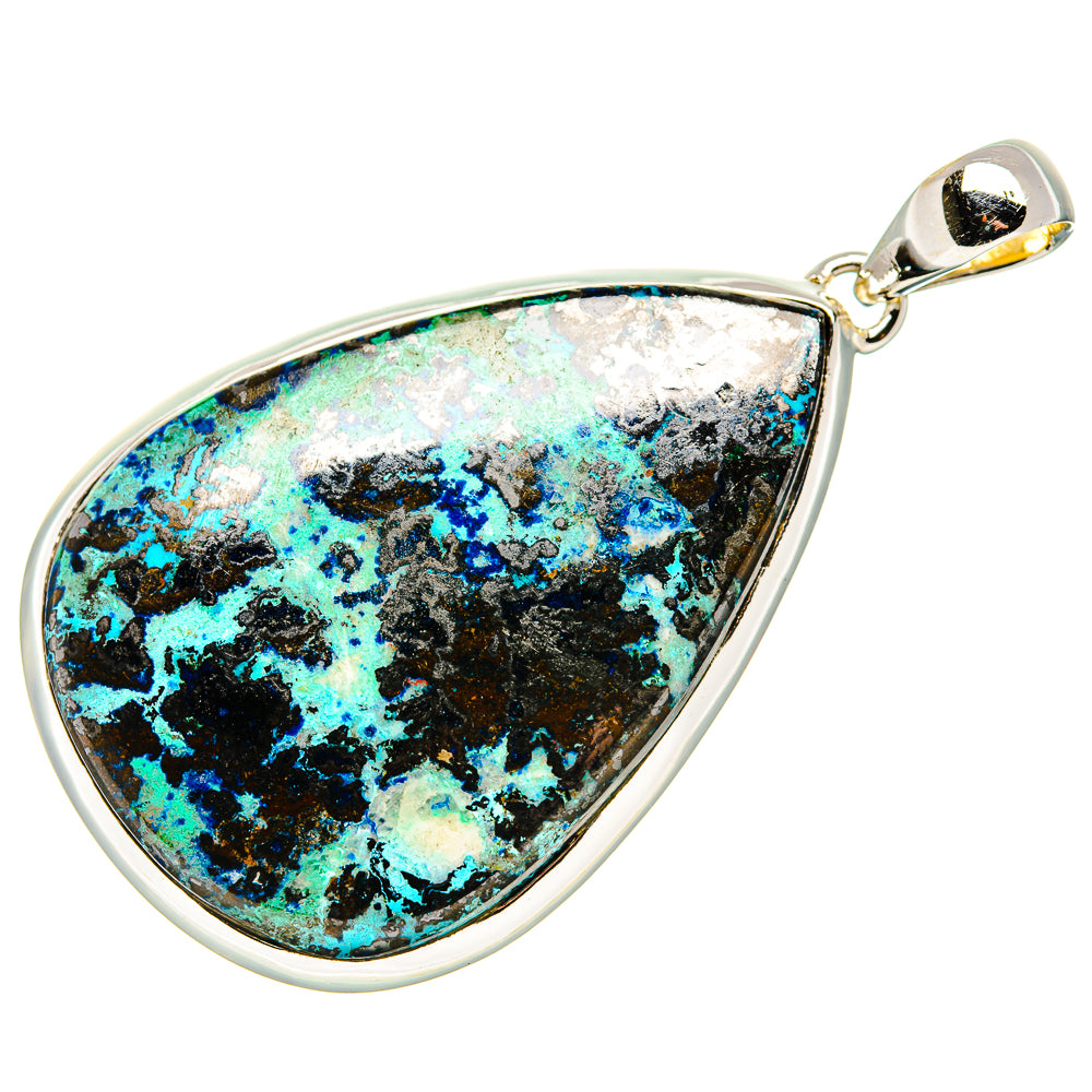 Shattuckite Pendants handcrafted by Ana Silver Co - PD36002 - Photo 2
