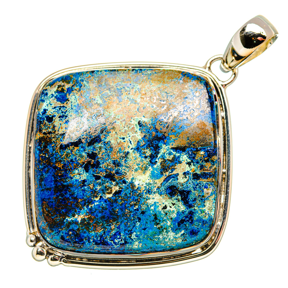 Shattuckite Pendants handcrafted by Ana Silver Co - PD36006 - Photo 2