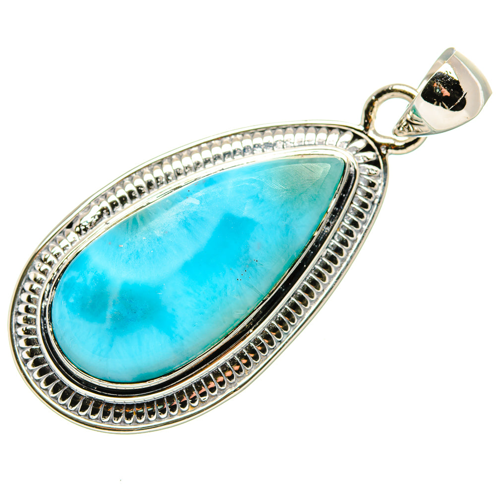 Larimar Pendants handcrafted by Ana Silver Co - PD36041 - Photo 2