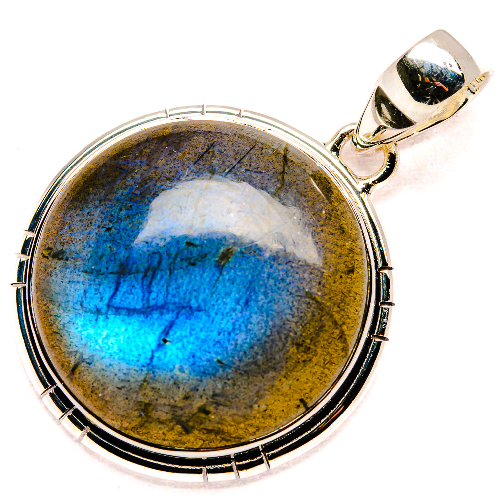 Labradorite Pendants handcrafted by Ana Silver Co - PD36067 - Photo 2