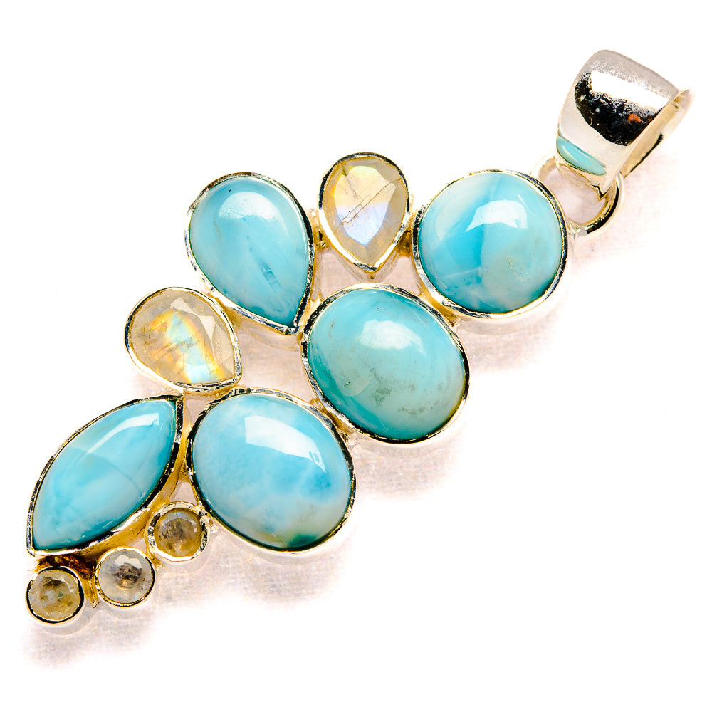 Larimar Pendants handcrafted by Ana Silver Co - PD36083 - Photo 2