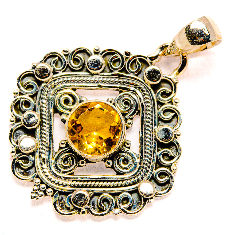 Citrine Pendants handcrafted by Ana Silver Co - PD36126 - Photo 2