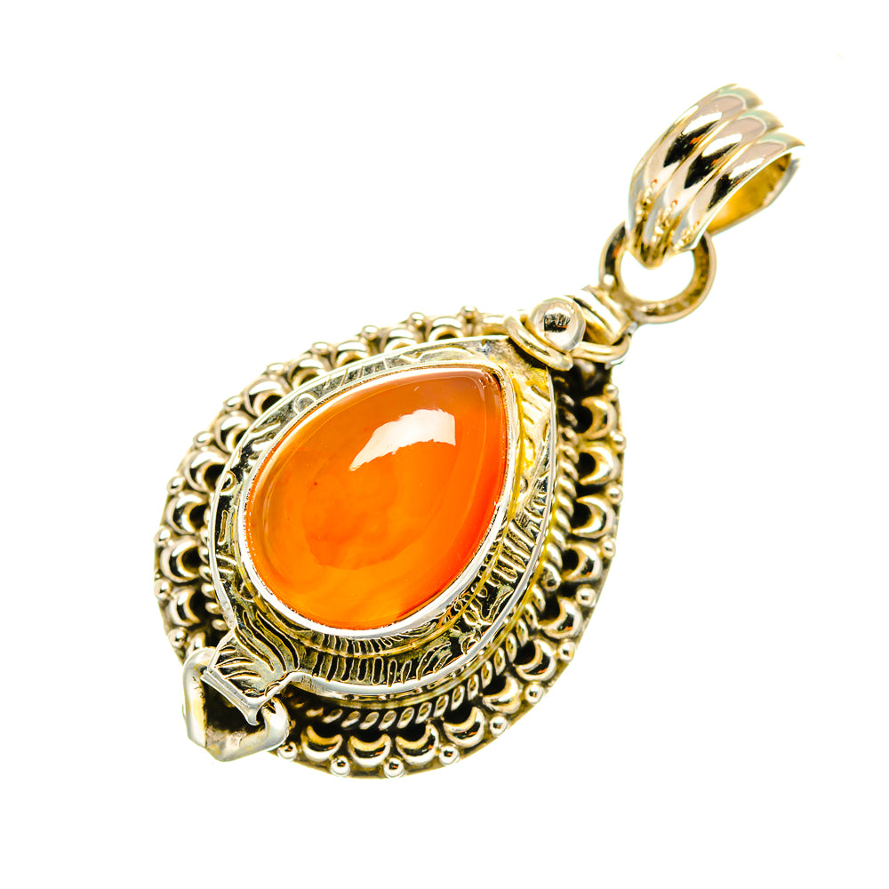 Carnelian Pendants handcrafted by Ana Silver Co - PD3614