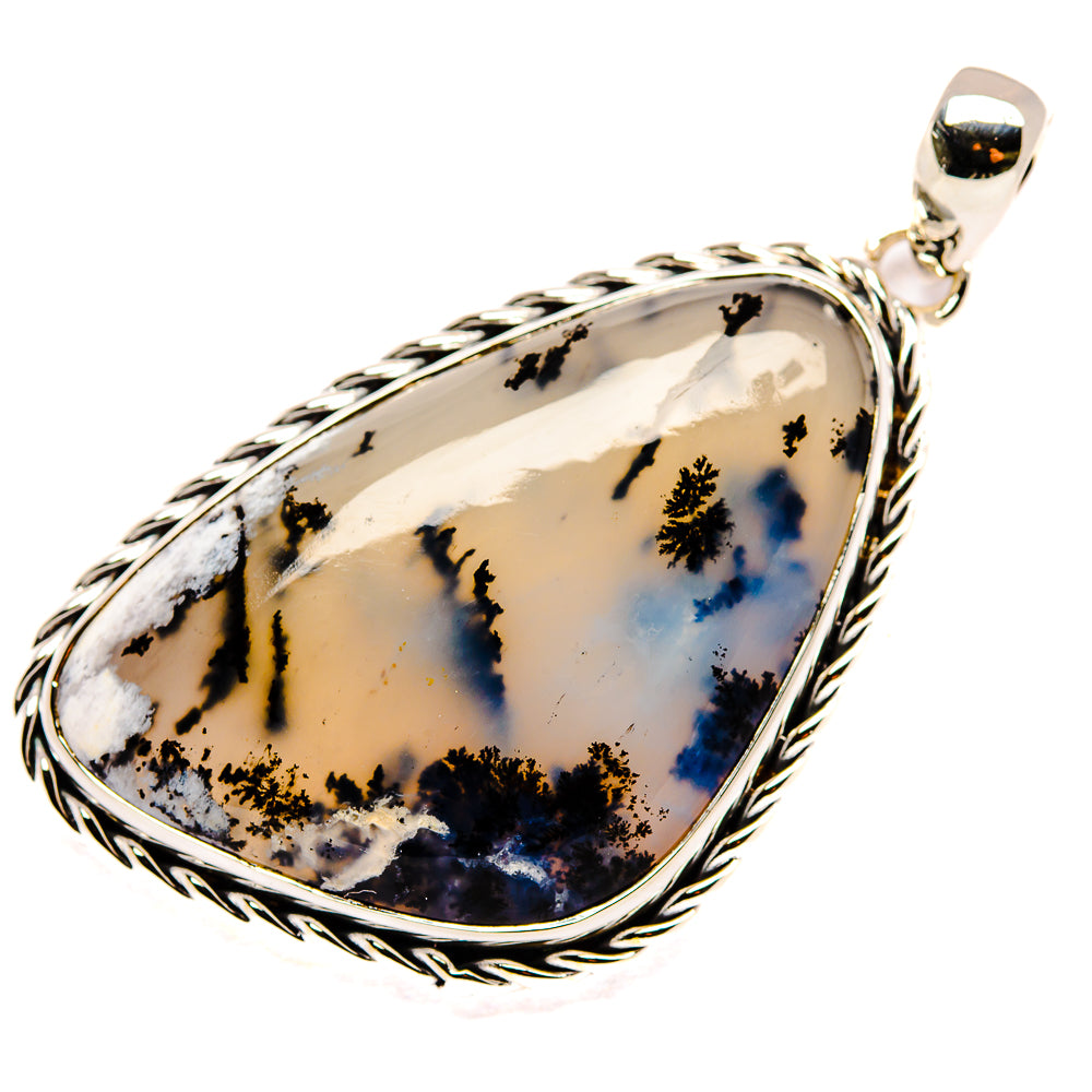 Dendritic Opal Pendants handcrafted by Ana Silver Co - PD36425 - Photo 2
