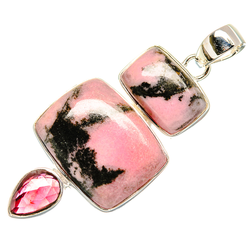 Rhodonite Pendants handcrafted by Ana Silver Co - PD36535 - Photo 2