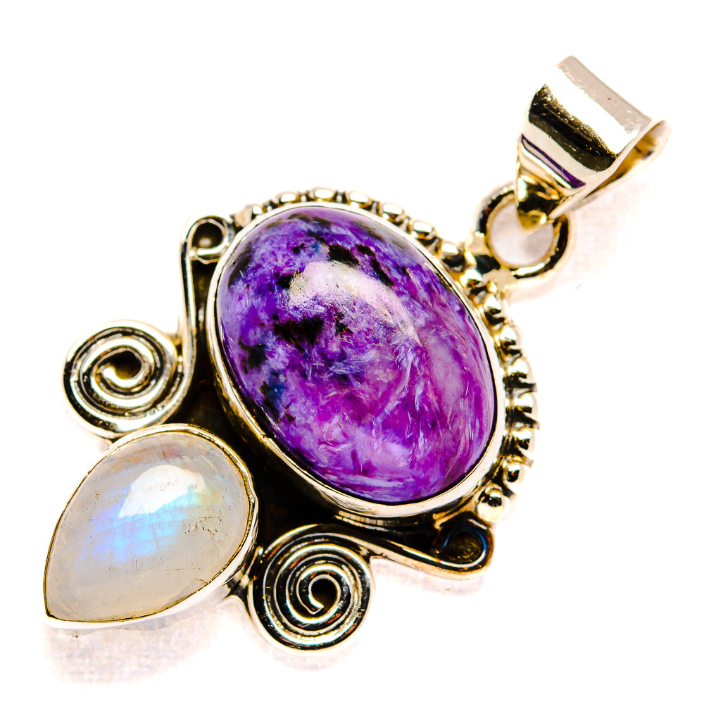 Charoite Pendants handcrafted by Ana Silver Co - PD36559 - Photo 2