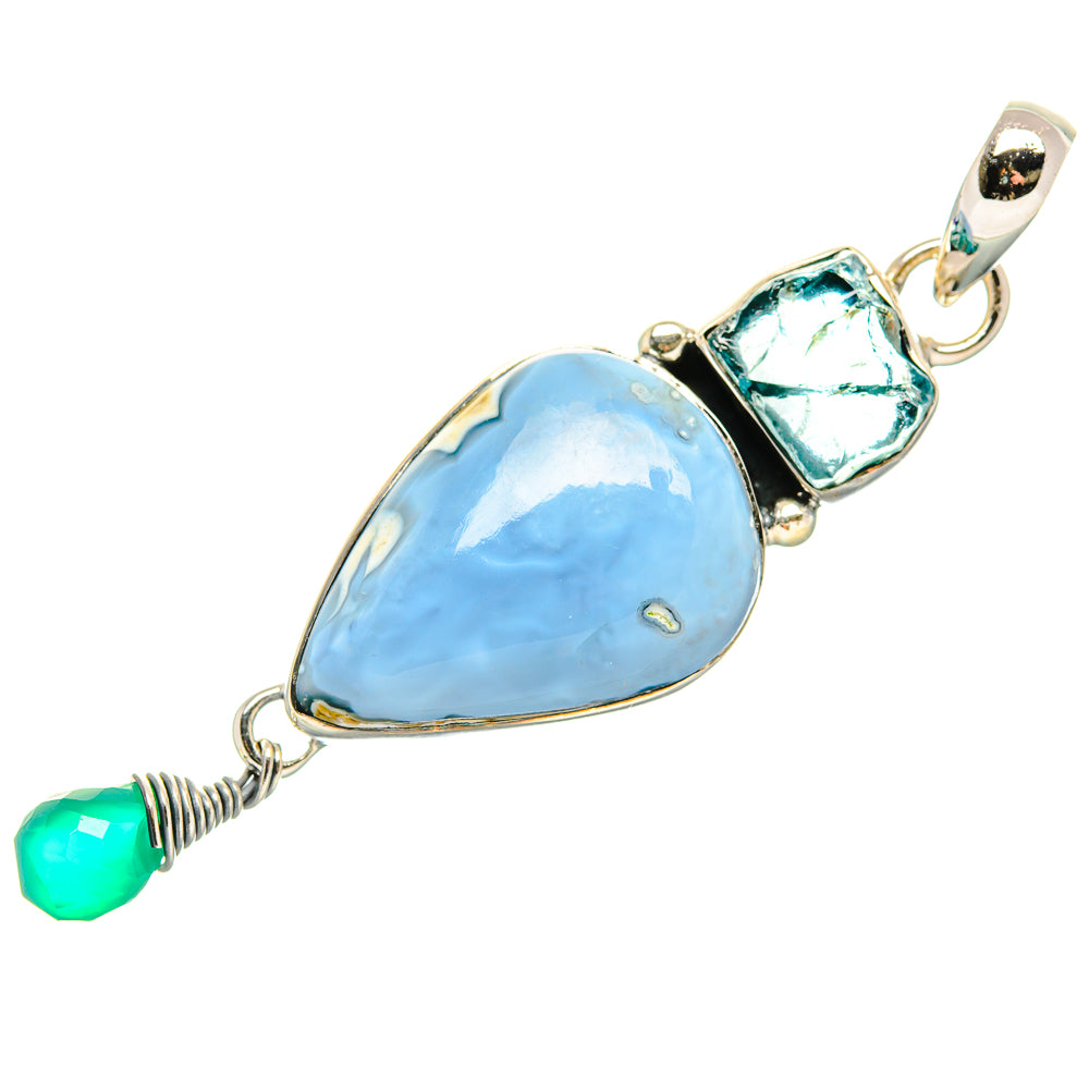 Owyhee Opal Pendants handcrafted by Ana Silver Co - PD36605 - Photo 2