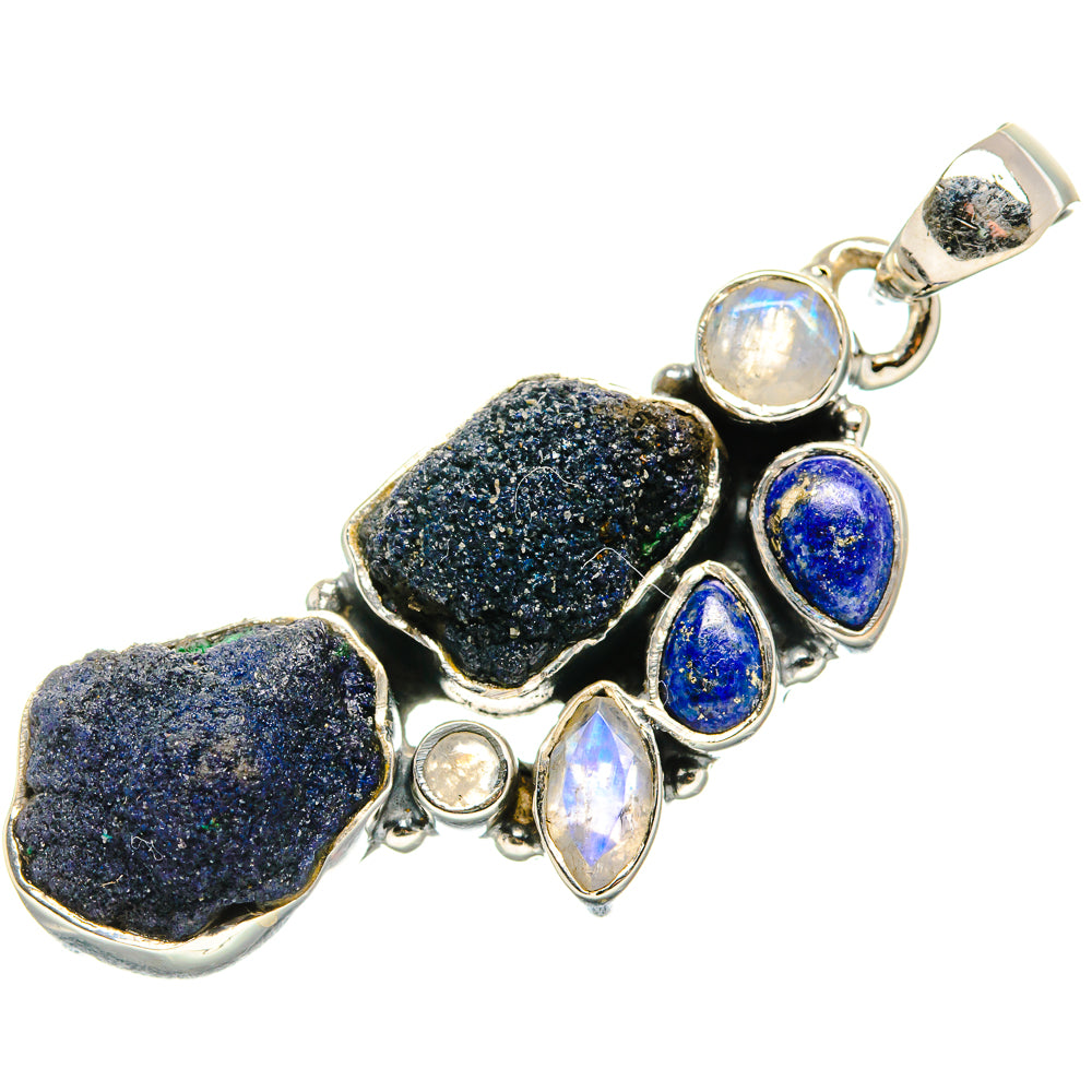 Lapis Lazuli Pendants handcrafted by Ana Silver Co - PD36611 - Photo 2
