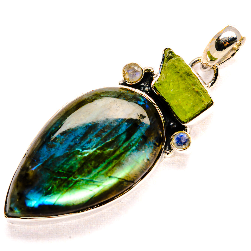 Labradorite Pendants handcrafted by Ana Silver Co - PD36626 - Photo 2