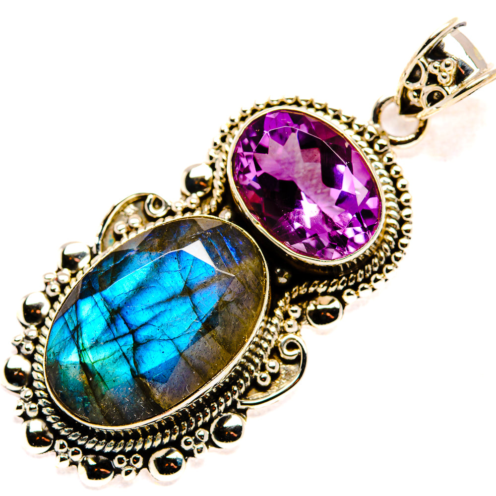 Labradorite Pendants handcrafted by Ana Silver Co - PD36660 - Photo 2