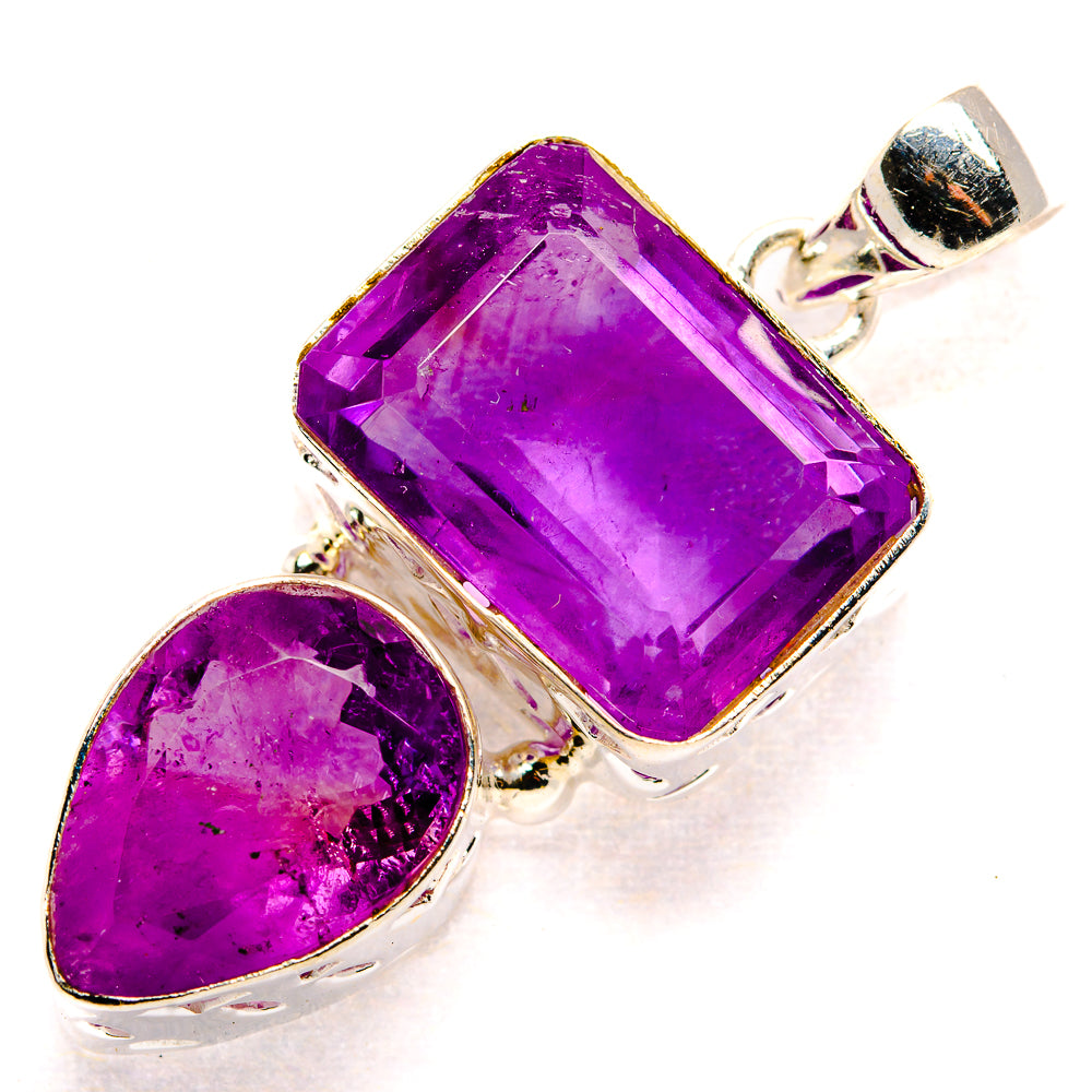 Amethyst Pendants handcrafted by Ana Silver Co - PD36667 - Photo 2