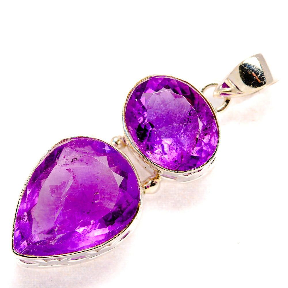 Amethyst Pendants handcrafted by Ana Silver Co - PD36670 - Photo 2