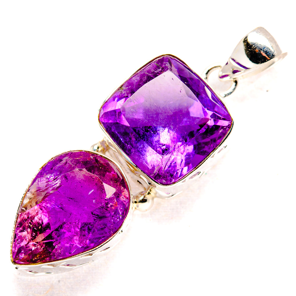 Amethyst Pendants handcrafted by Ana Silver Co - PD36679 - Photo 2