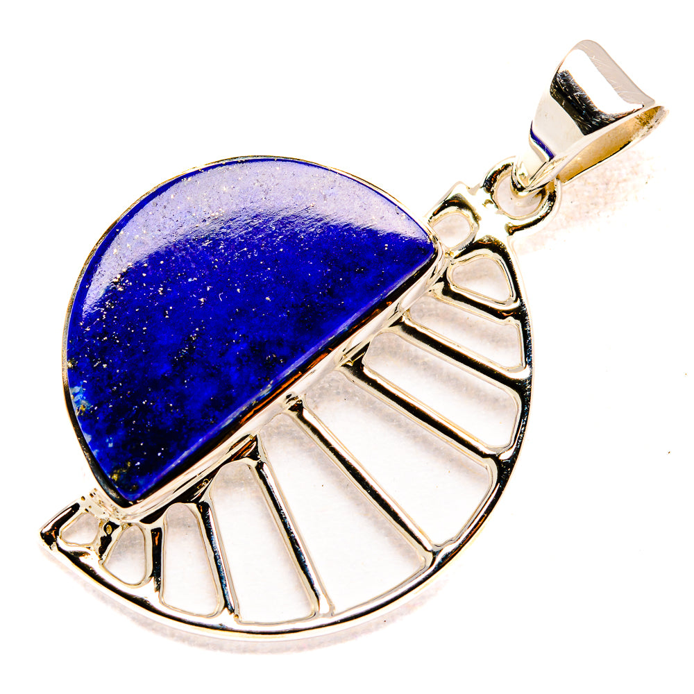 Lapis Lazuli Pendants handcrafted by Ana Silver Co - PD36733 - Photo 2