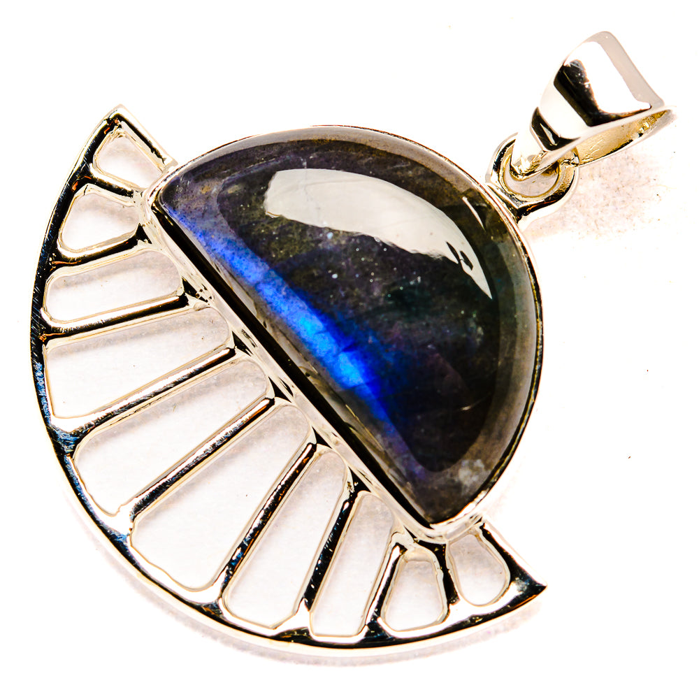 Labradorite Pendants handcrafted by Ana Silver Co - PD36734 - Photo 2