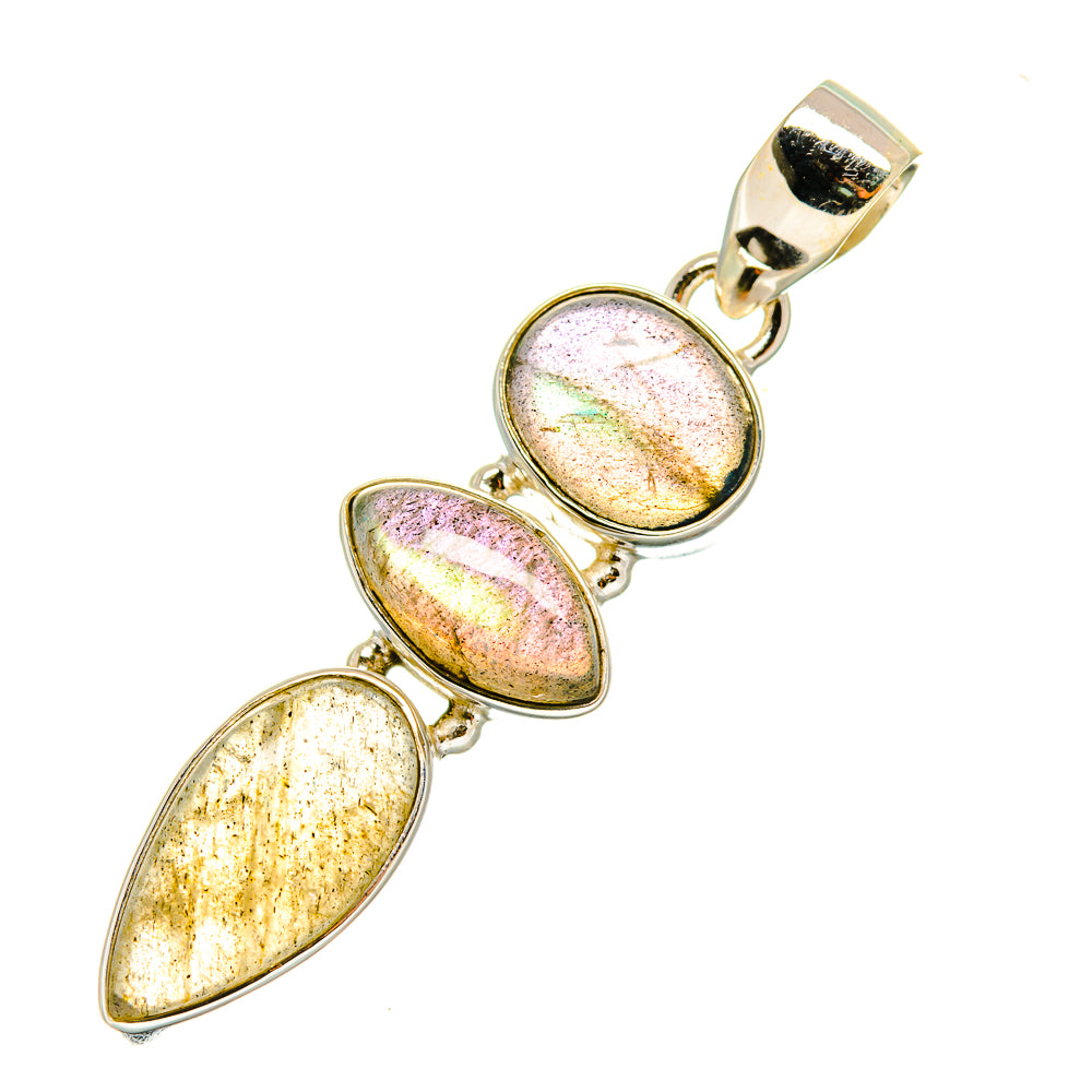 Labradorite Pendants handcrafted by Ana Silver Co - PD3687