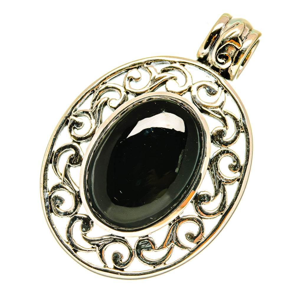 Black Onyx Pendants handcrafted by Ana Silver Co - PD3728