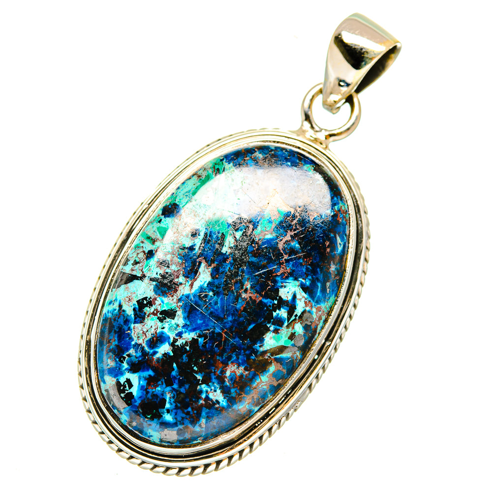 Shattuckite Pendants handcrafted by Ana Silver Co - PD3771