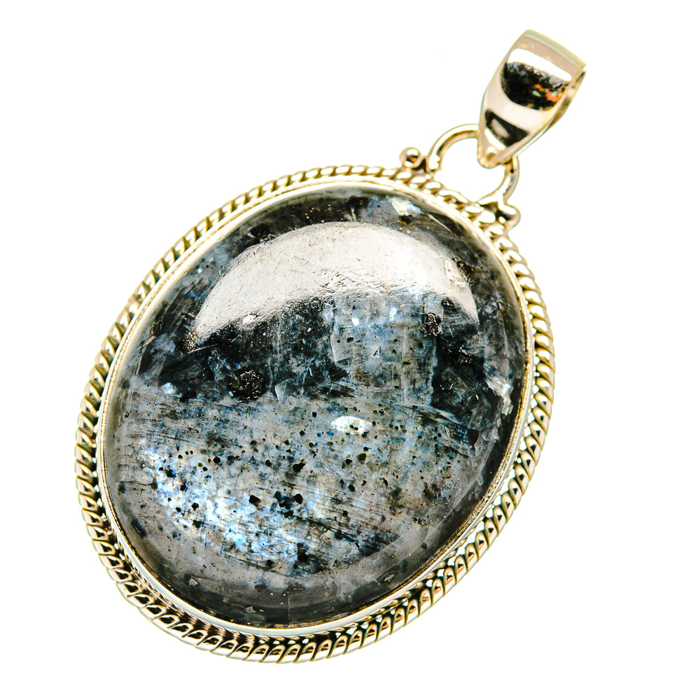 Gabbro Stone Pendants handcrafted by Ana Silver Co - PD3829