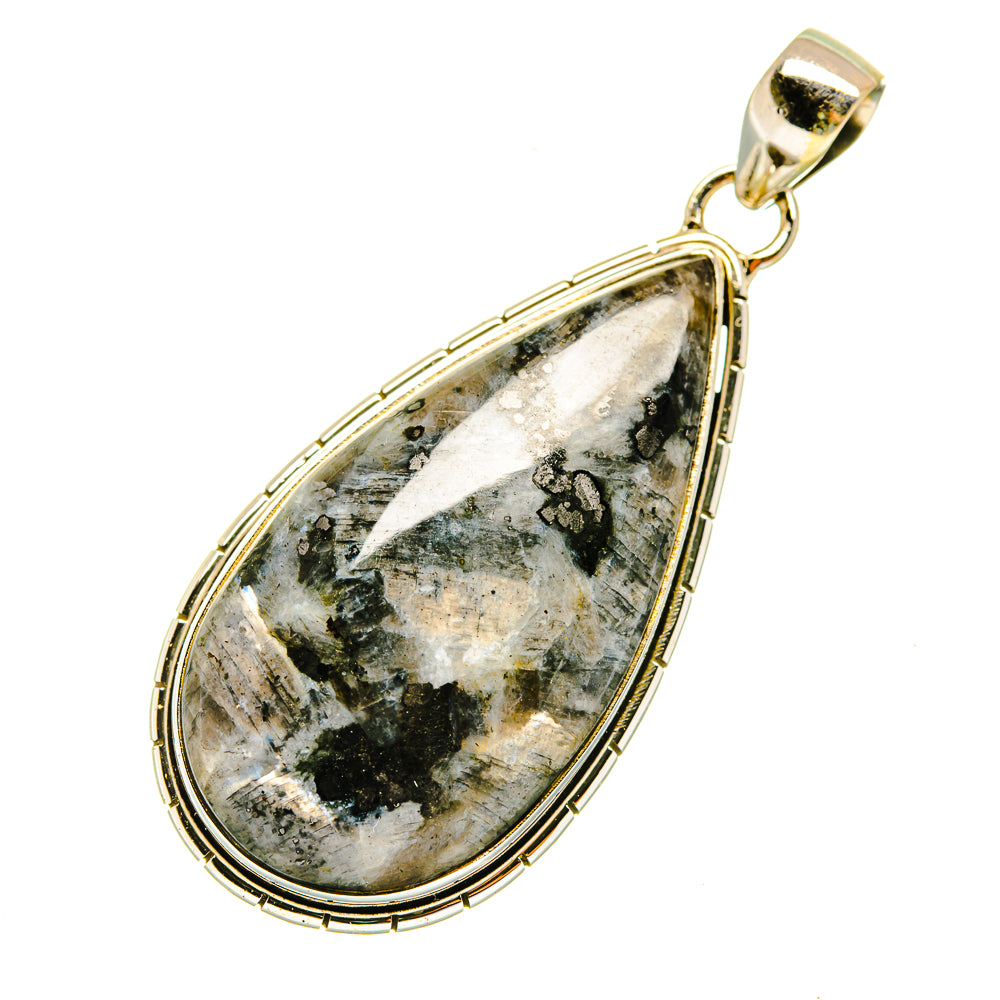 Gabbro Stone Pendants handcrafted by Ana Silver Co - PD3873