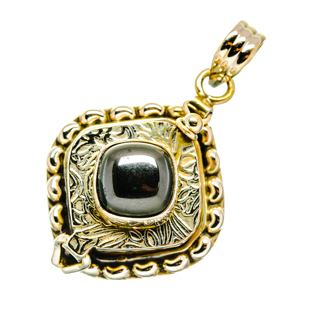 Hematite Pendants handcrafted by Ana Silver Co - PD4067