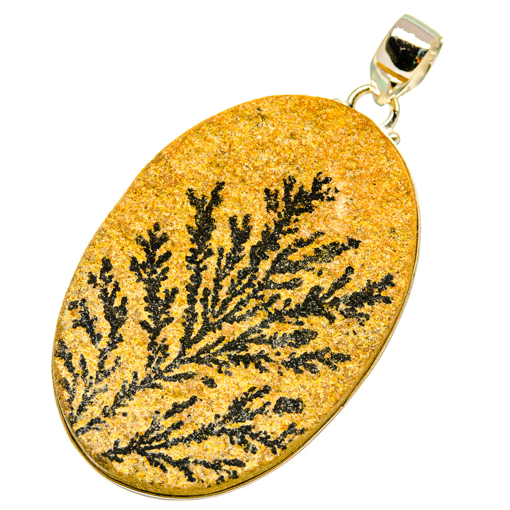 Germany Psilomelane Dendrite Pendants handcrafted by Ana Silver Co - PD4233