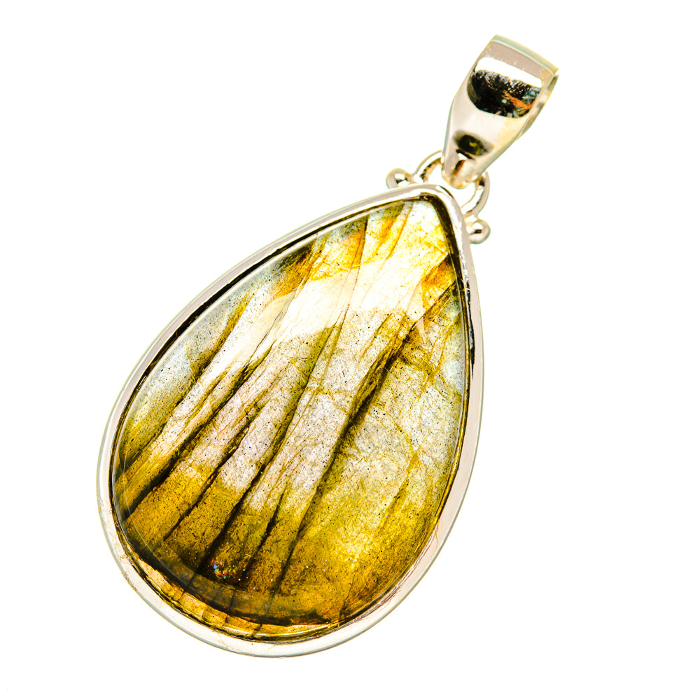 Labradorite Pendants handcrafted by Ana Silver Co - PD4373