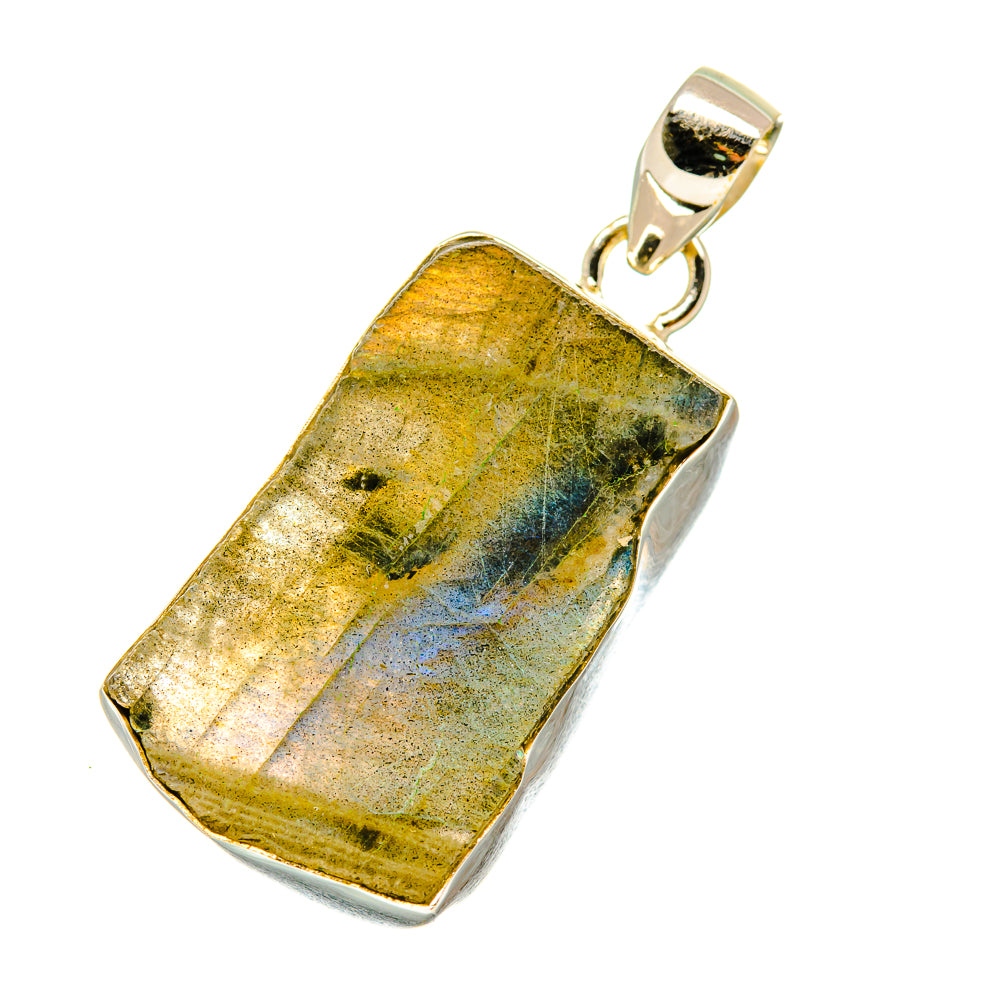 Labradorite Pendants handcrafted by Ana Silver Co - PD4399 - Photo 2
