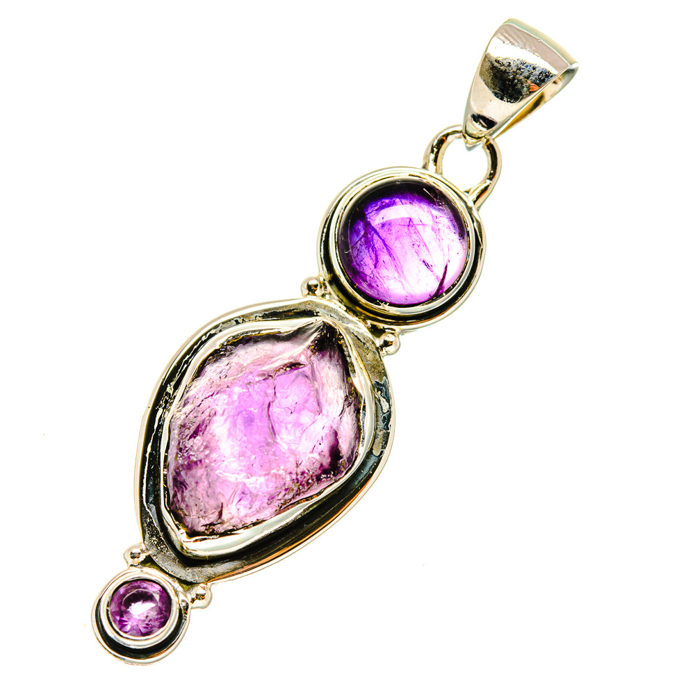 Amethyst Pendants handcrafted by Ana Silver Co - PD4421