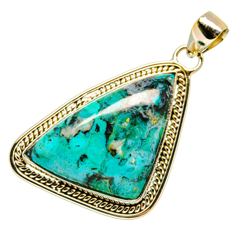 Shattuckite Pendants handcrafted by Ana Silver Co - PD4442
