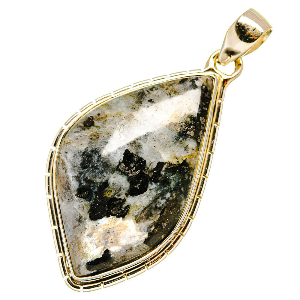 Gabbro Stone Pendants handcrafted by Ana Silver Co - PD4478