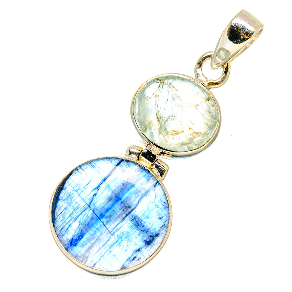 Kyanite Pendants handcrafted by Ana Silver Co - PD4484