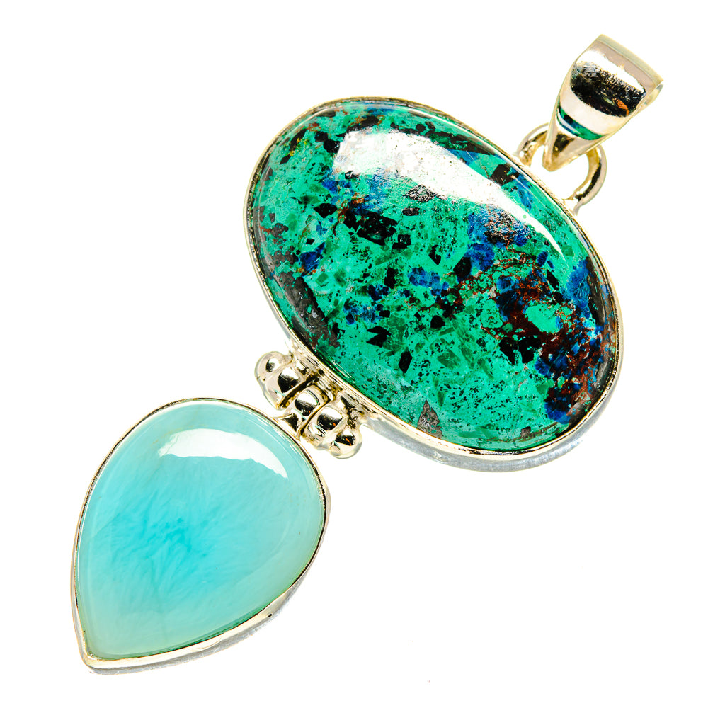 Shattuckite Pendants handcrafted by Ana Silver Co - PD759632