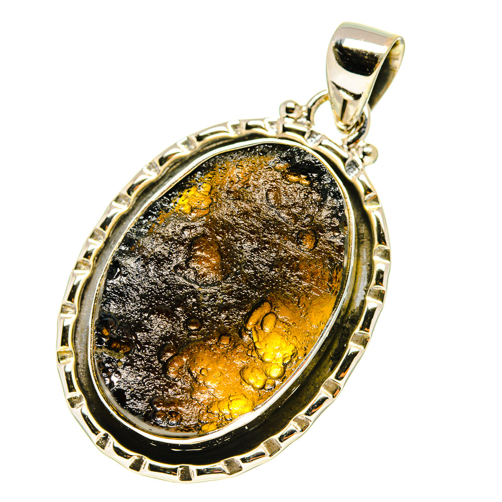 Tektite Pendants handcrafted by Ana Silver Co - PD759691