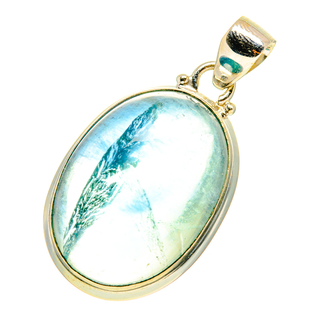 Blue Fluorite Pendants handcrafted by Ana Silver Co - PD759698